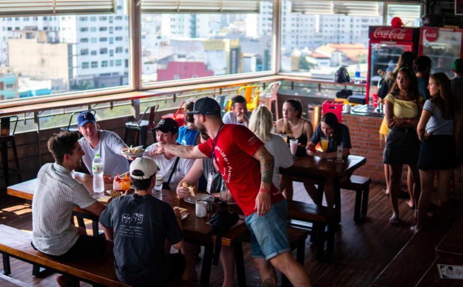 Vietnam Backpacker Hostels - Saigon Ho Či Minovo Město Exteriér fotografie
